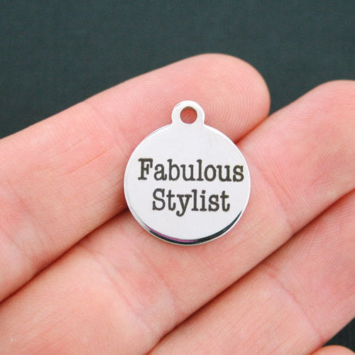Fabulous Stylist Stainless Steel Charms - BFS001-0116