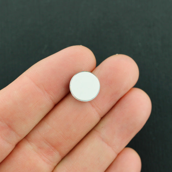 12 Dômes Cabochon Verre Mandala 12mm - Z226