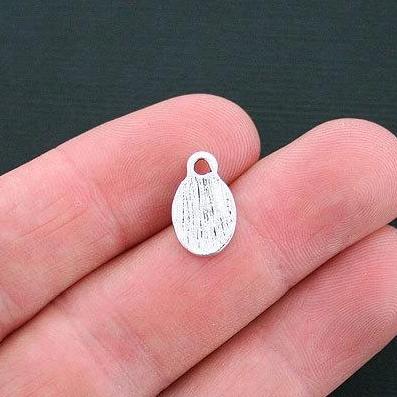 12 breloques de ton argent antique enseignant - SC4540