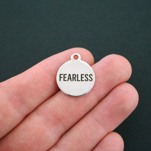Fearless Stainless Steel Charms - BFS001-0120