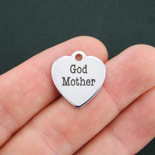 God Mother Stainless Steel Charms - BFS011-0138