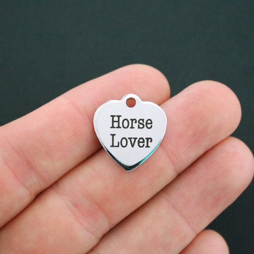 Horse Lover Stainless Steel Charms - BFS011-0156