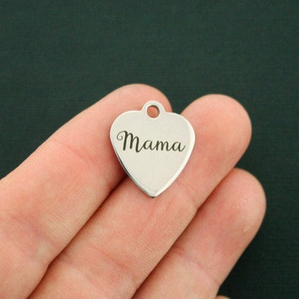 Mama Stainless Steel Charms - BFS011-1592