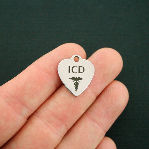 ICD Stainless Steel Charms - BFS011-1730