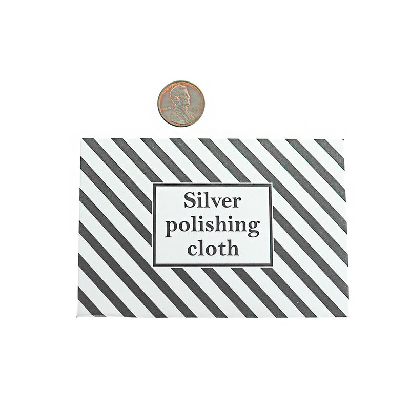 4 Suede Velvet Jewelry Polishing Cloths Keeps Your Silver Creations Sparkling - TL067