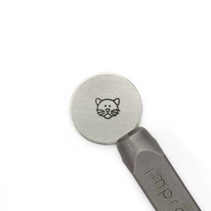 VENTE Cat Steel Stamping Tool - 6mm - Signature ImpressArt - 40% OFF! -AA094