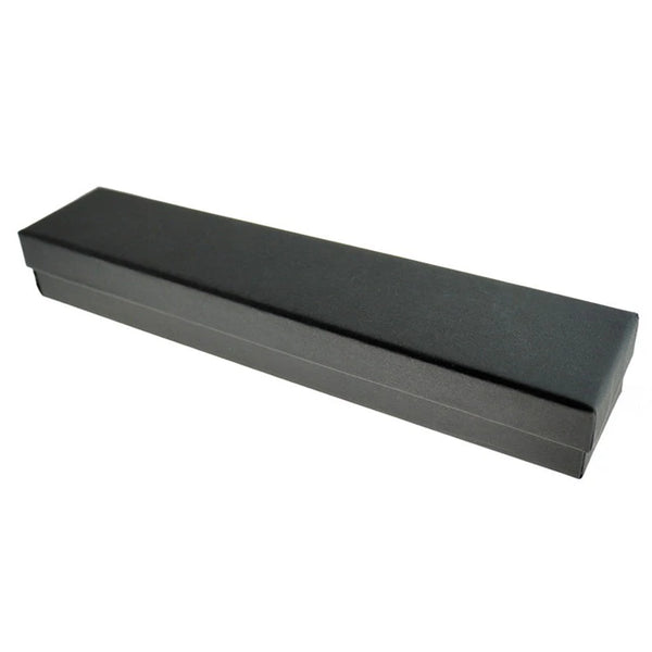 Boîte à Bijoux Noire - 21cm x 4.5cm - 5 Pièces - TL247