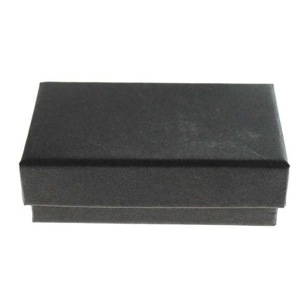 Boîte à Bijoux Noire - 8cm x 5cm - 5 Pièces - TL239