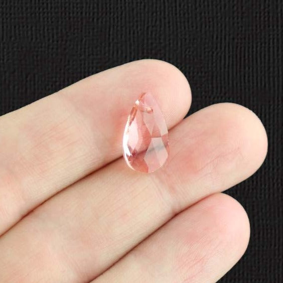 4 October Birthstone Glass Pendant Charms - Z112