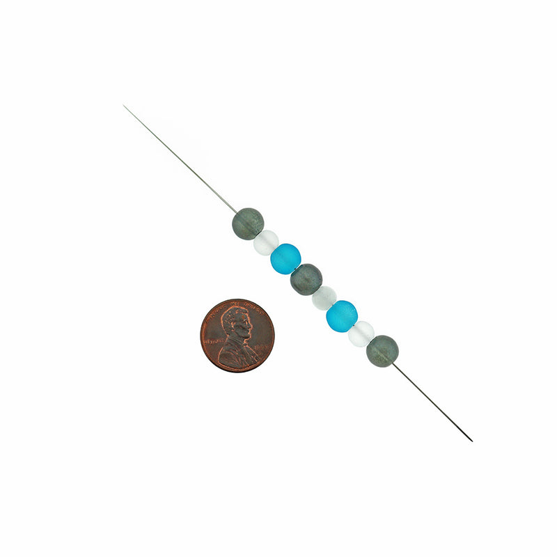 2 Stainless Steel Collapsible Big Eye Beading Needles - 125mm x 0.3mm - Choose Your Quantity!