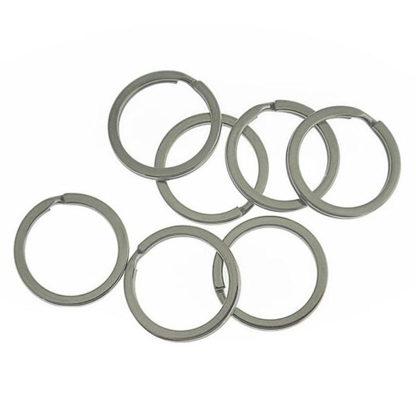 Porte-clés en acier inoxydable - 20 mm - 60 pièces - FD1064