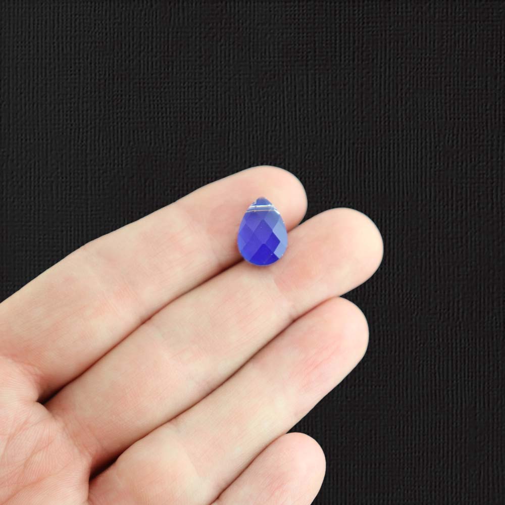 2 Color Changing Glass Pendant Charms - Z034