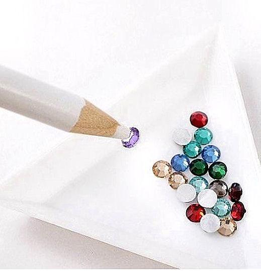 2 Rhinestone Pick Up Pencil Tools for Jewelry Making and Scrapbooking - Z044