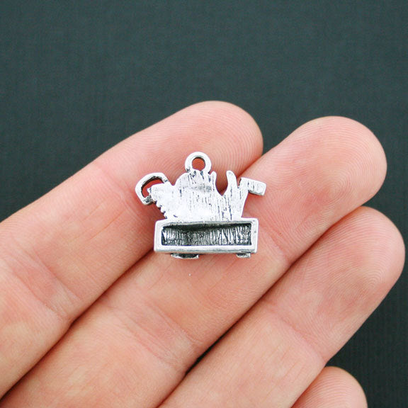 2 Tool Box Antique Silver Tone Charms - SC4913