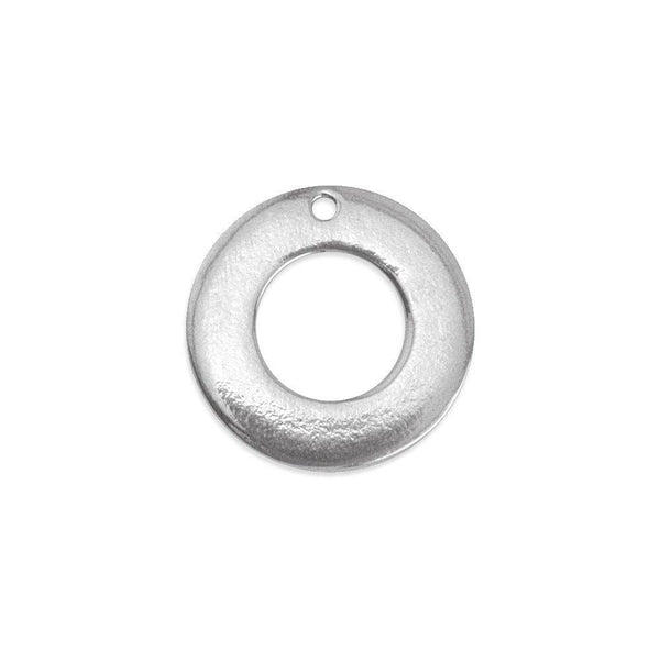 SALE Washer Stamping Blanks - ImpressArt SoftStrike Premium Pewter - 24mm - 2 Tags - 40% OFF! - AA116