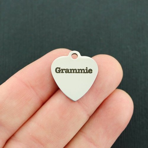 Grammie Stainless Steel Charms - BFS011-2205