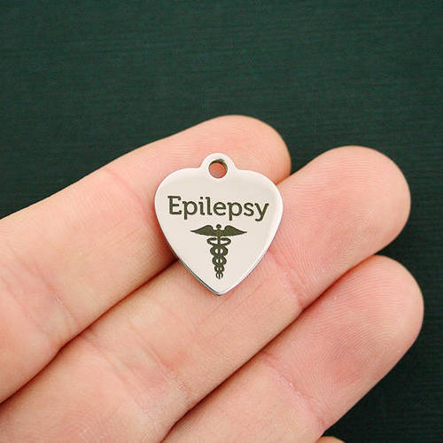 Epilepsy Stainless Steel Charms - BFS011-2325
