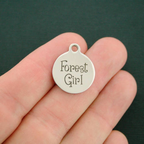 Forest Girl Stainless Steel Charms - BFS001-2397