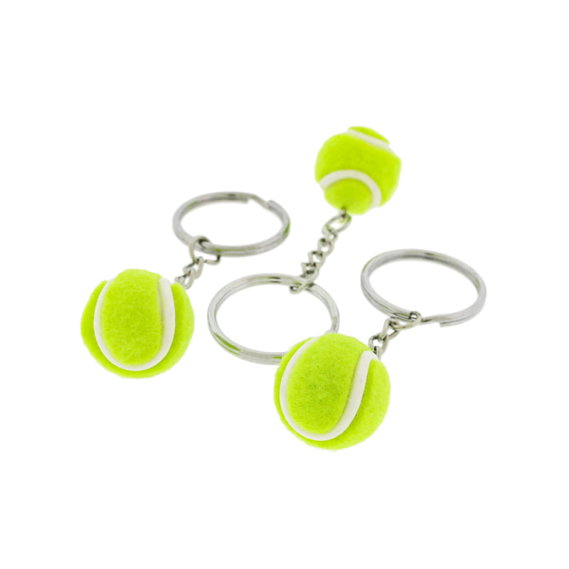 Tennis Ball Acrylic Charm 3D - K087