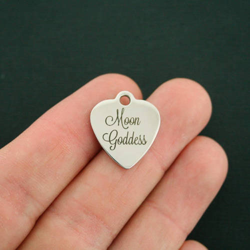 Moon Goddess Stainless Steel Charms - BFS011-2570