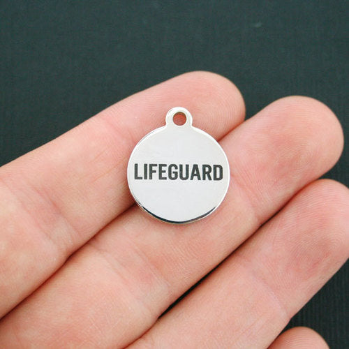 Lifeguard Stainless Steel Charms - BFS001-0267