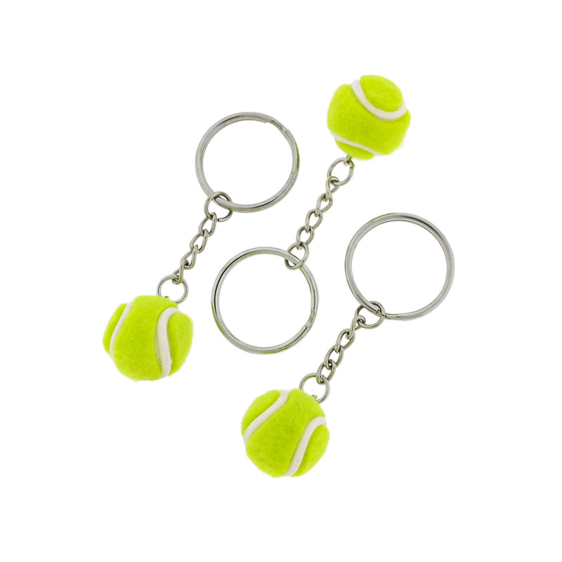 Tennis Ball Acrylic Charm 3D - K087