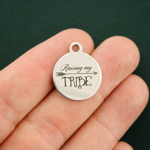 Raising my Tribe Stainless Steel Charms - BFS001-2735
