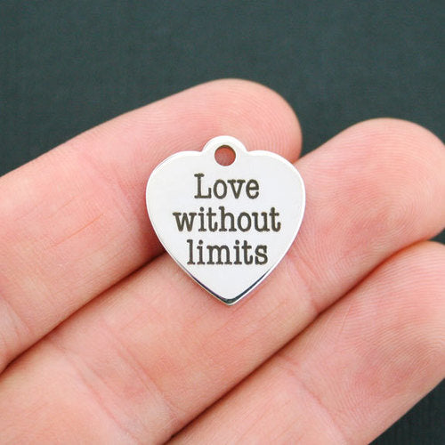 Love Without Limits Stainless Steel Charms - BFS011-0286