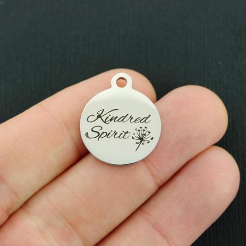 Kindred Spirit Stainless Steel Charms - BFS001-2906