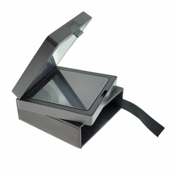 Black Jewelry Box - Slide Out - 7cm x 7cm - 1 Piece - TL250