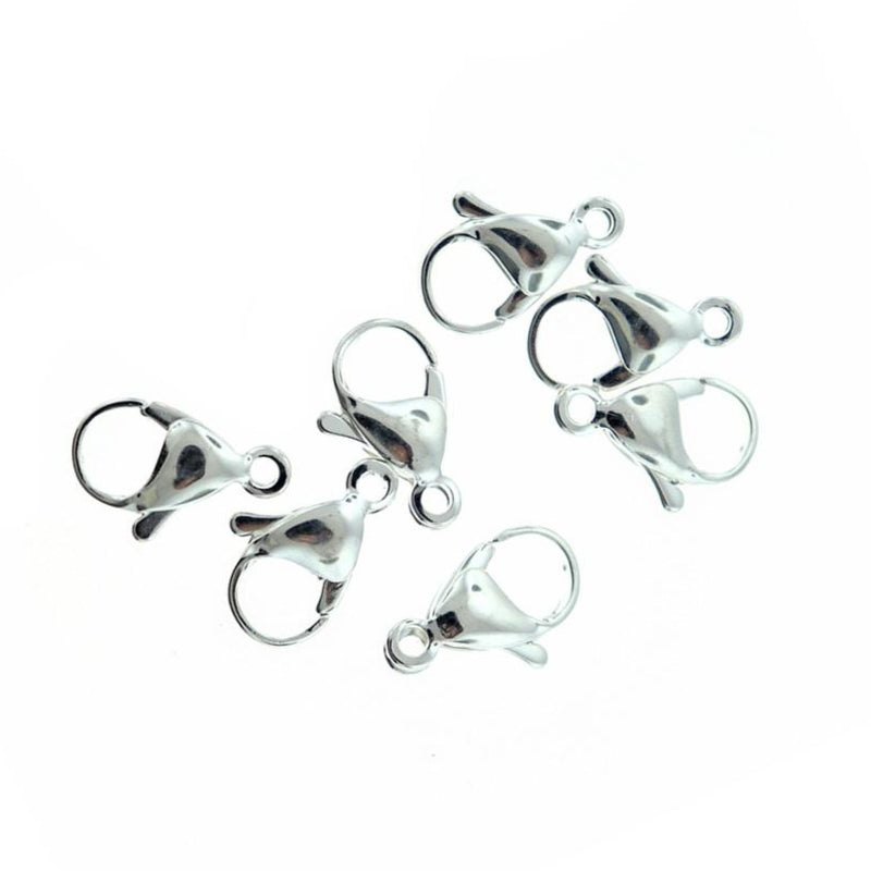 Stainless Steel Lobster Clasps 14.5mm x 9mm - 10 Clasps - FD849