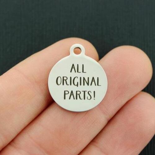All Original Parts Stainless Steel Charms - BFS001-3082
