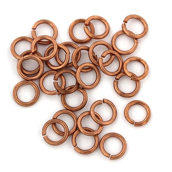SALE Copper Jump Rings 9mm x 1.5mm - Open 15 Gauge - ImpressArt - 20 Rings - 40% OFF! - AA226