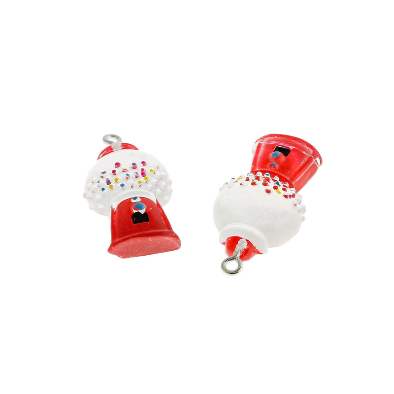 2 Candy Machine Resin Charms  - K528