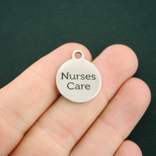 Nurses Care Stainless Steel Charms - BFS001-0322