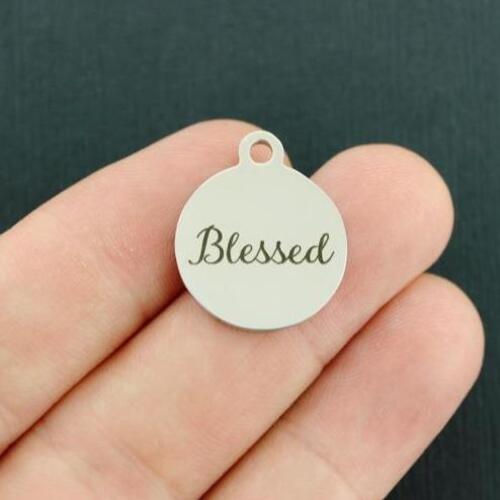 Blessed Stainless Steel Charms - BFS001-3556