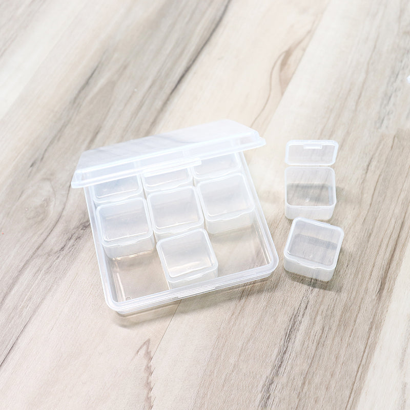 Plastic Storage Container - 9 Removable Compartments - TL091