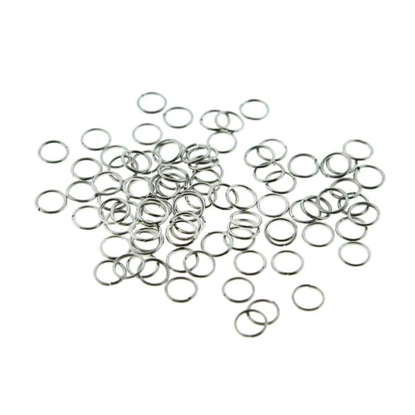 Stainless Steel Jump Rings 3.5mm x 0.4mm - Open 26 Gauge - 500 Rings - SS063