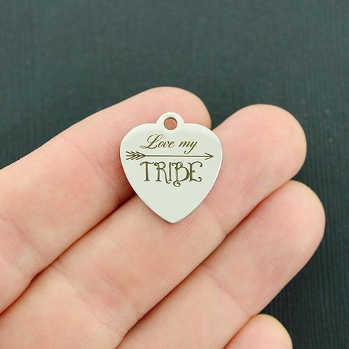 Love My Tribe Stainless Steel Charms - BFS001-3683