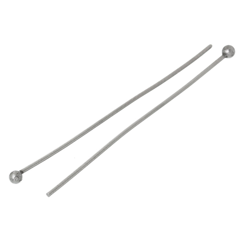 Stainless Steel Ball Head Pins - 30mm - 50 Pieces - PIN44