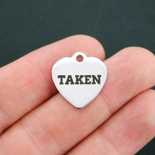 Taken Stainless Steel Charms - BFS011-0378