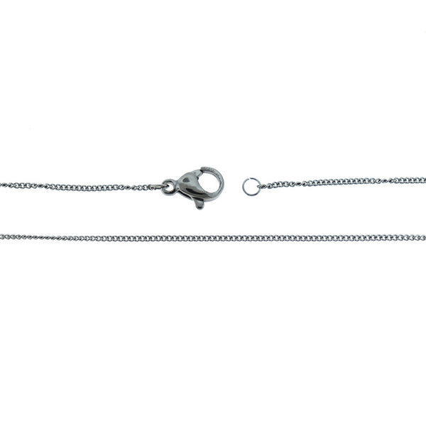 Collier Gourmette Acier Inoxydable 20" - 1mm - 5 Colliers - N365