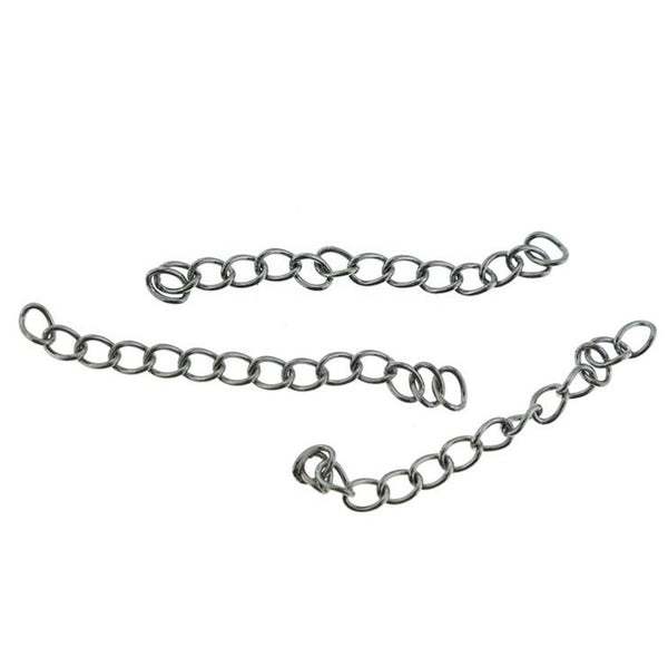Chaînes d'extension en acier inoxydable - 40 mm x 3 mm - 30 pièces - MT528