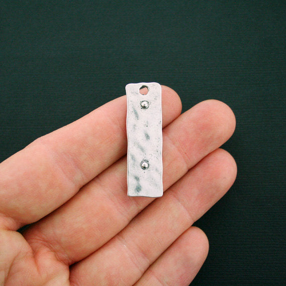 4 breloques de ton argent antique flèche - SC6149