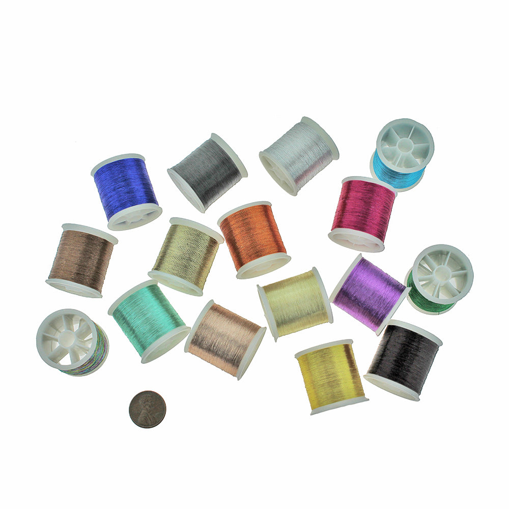 4 fils métalliques assortis - Z1540