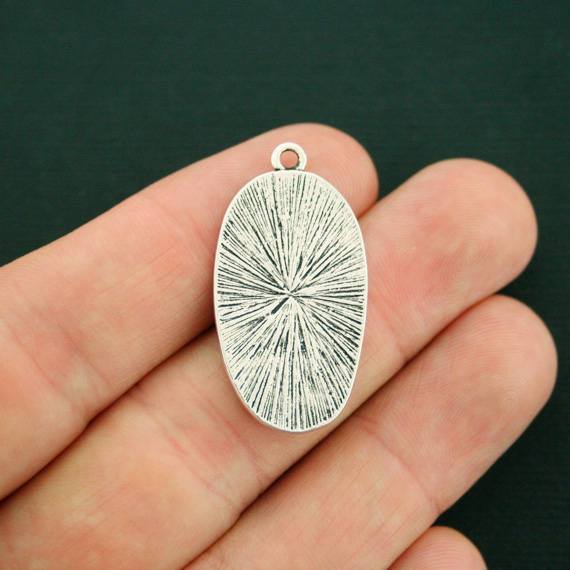 4 Cactus Antique Silver Tone Charms - SC7277