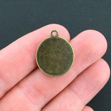 4 Lion Antique Bronze Tone Charms - BC1255