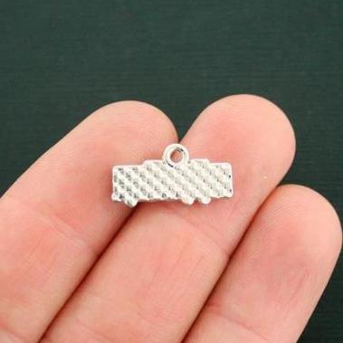 4 Motorhome Antique Silver Tone Charms - SC4403