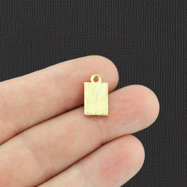 4 breloques en émail couleur or jeu vidéo rétro - E598