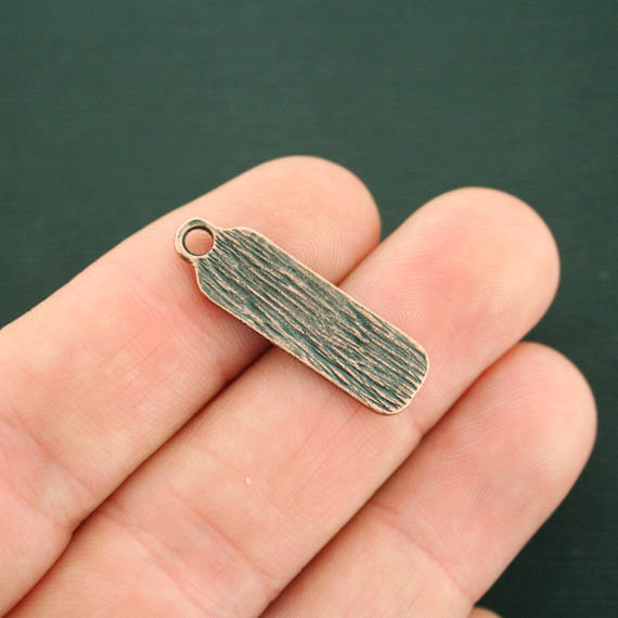 4 Strong Antique Copper Tone Charms - BC1622